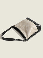 Fashionable Color-block Handbag