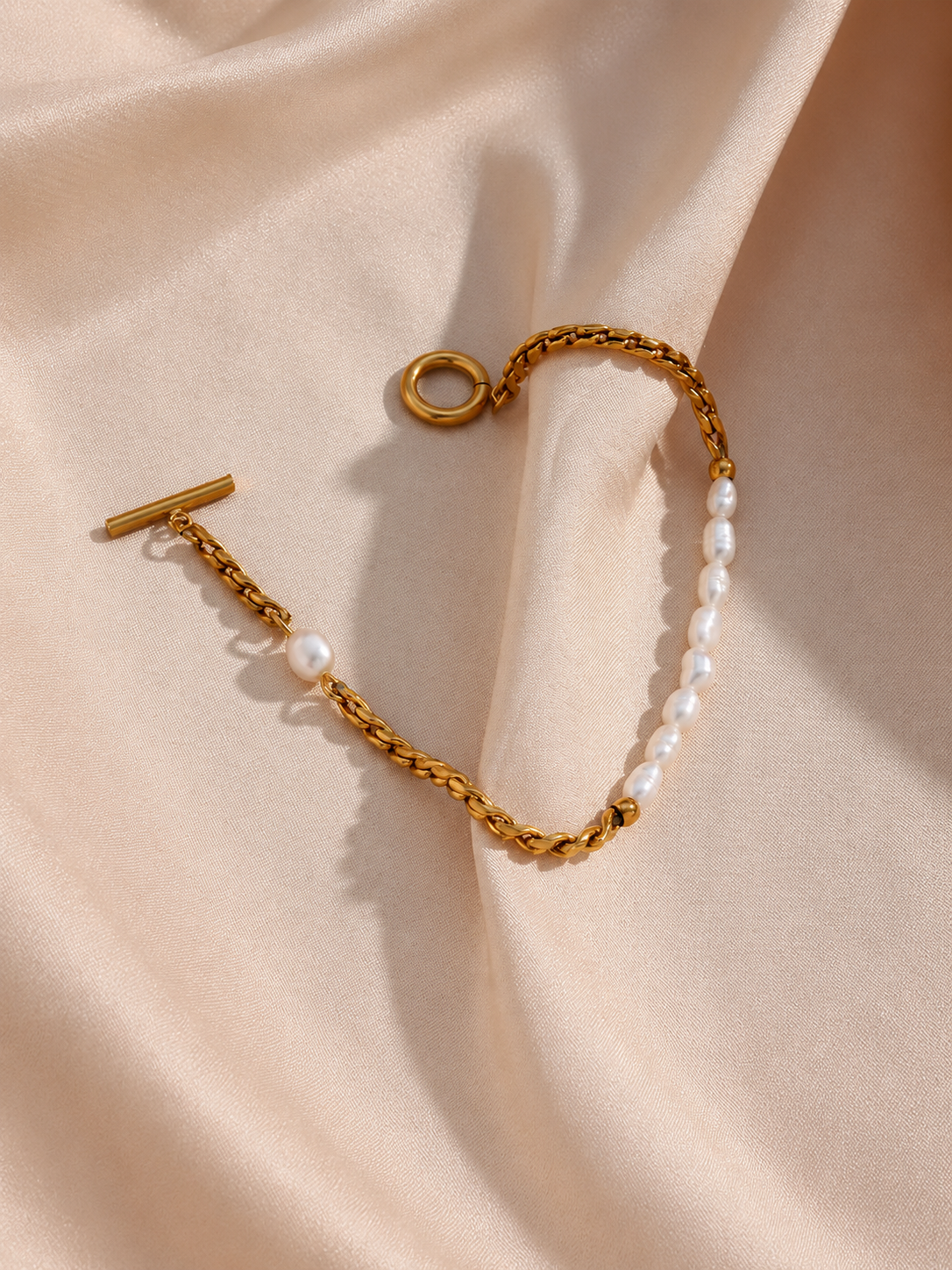 Irregular Pearl Bracelet