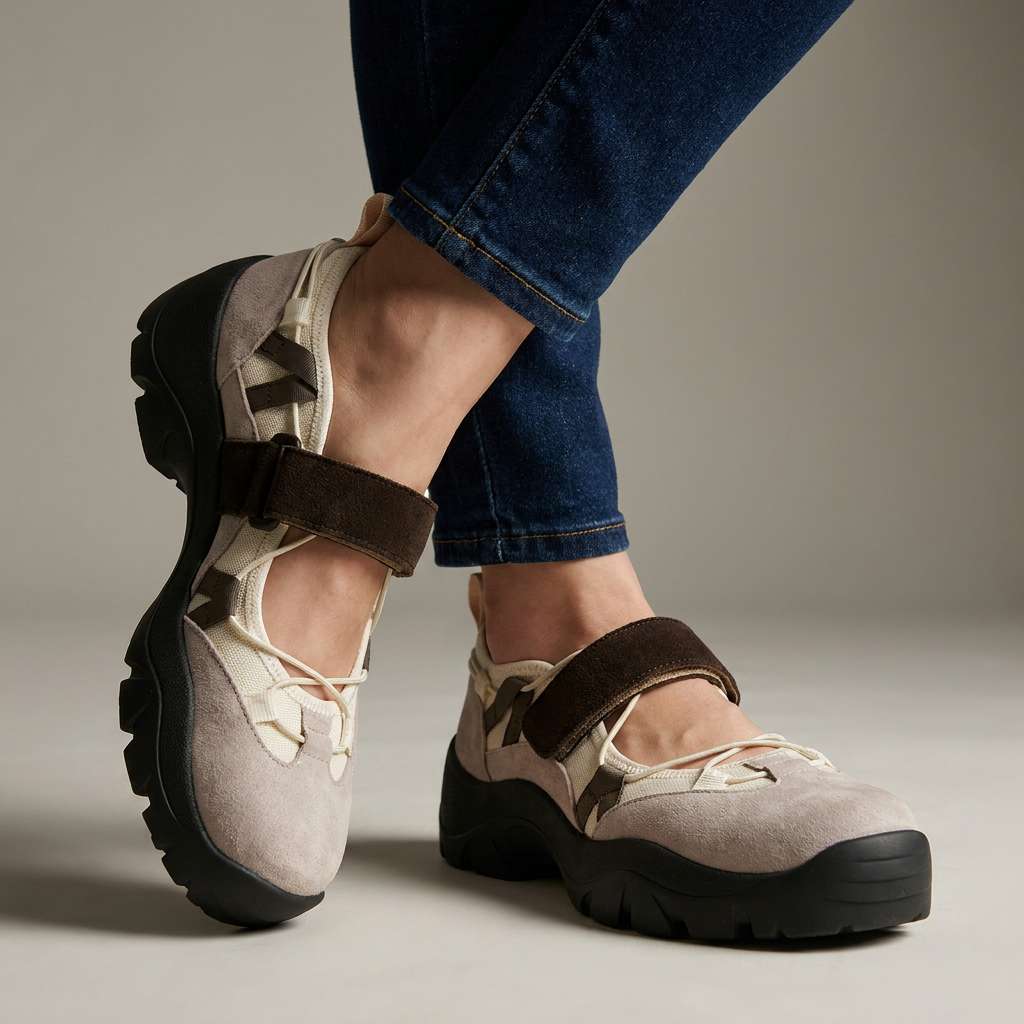 Comfort Loafer with Velcro Closure