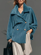 Corduroy Long-sleeve Jacket