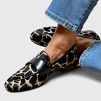 Animal-Print Premium Orthopedic Loafers