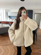 Warm Faux Lambswool Jacket