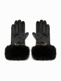 Faux Fur Cuff Gloves