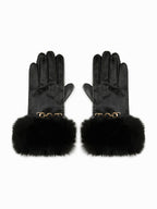 Faux Fur Cuff Gloves