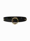 Round Buckle Belt