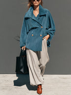 Corduroy Long-sleeve Jacket