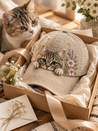 Save The Cats Embroidered Cap