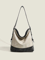 Fashionable Color-block Handbag