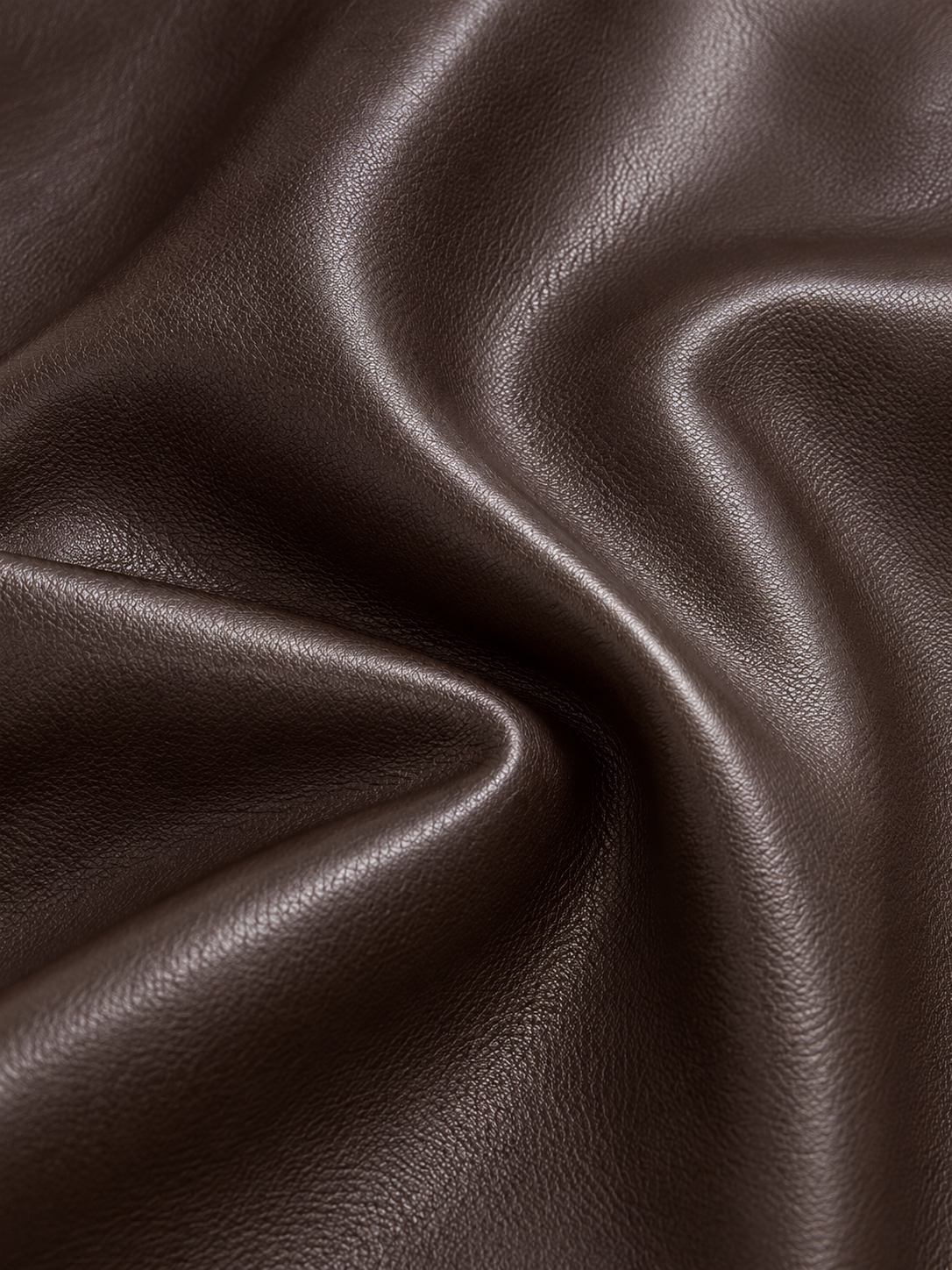 Faux Leather Bomber Jacket