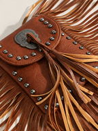 Western Cowboy Style Tassel Bag