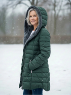 Quilted Hooded Winter Jacket