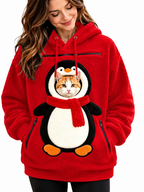 Christmas Pet Pouch Hoodie