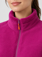 Relaxed Mock Neck Full-Zip Jacket