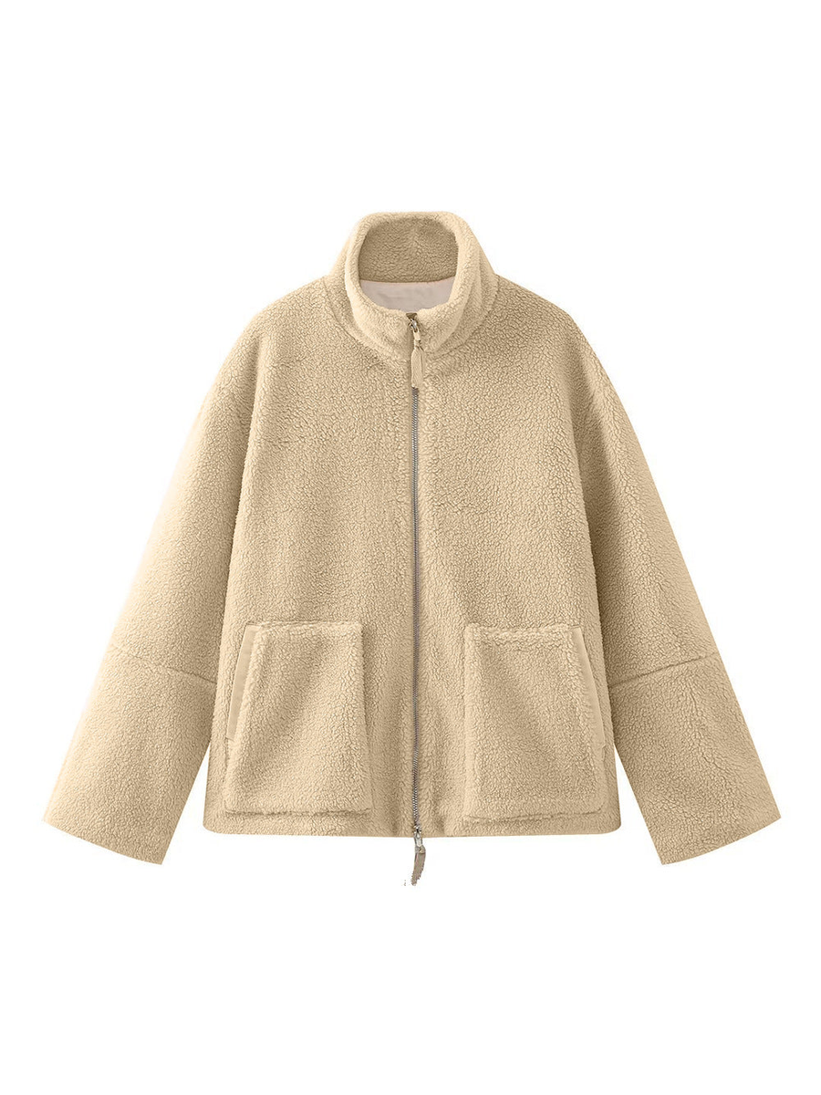 Warm Faux Lambswool Jacket