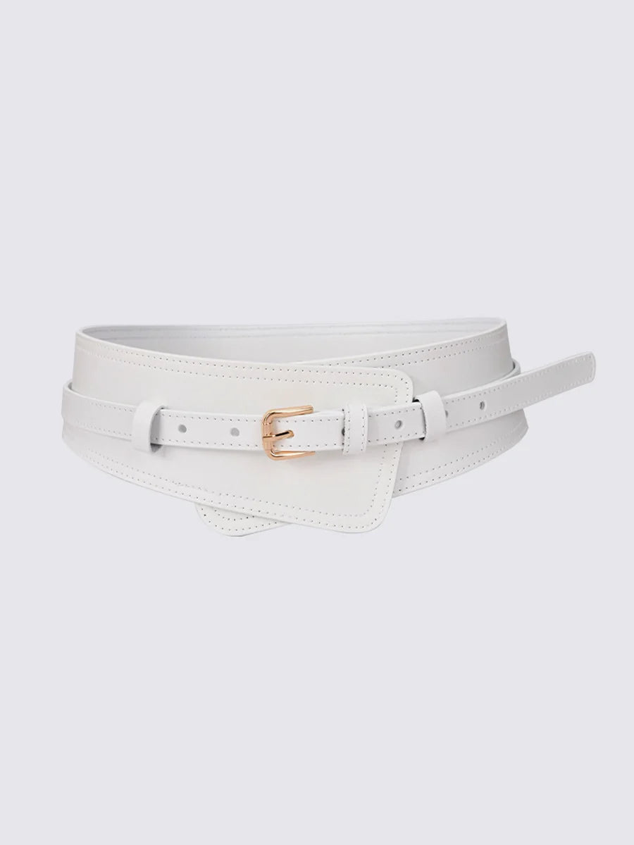 Fashionable Imitation Leather Harness Wide Belt