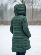 Quilted Hooded Winter Jacket