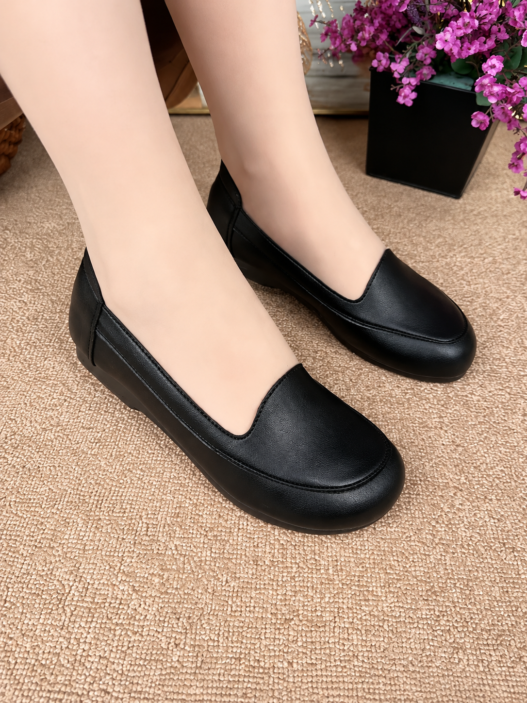 Soft and Comfortable Leather Shoes for Women