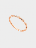 Rose Braided Ring