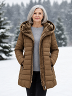 Quilted Hooded Winter Jacket