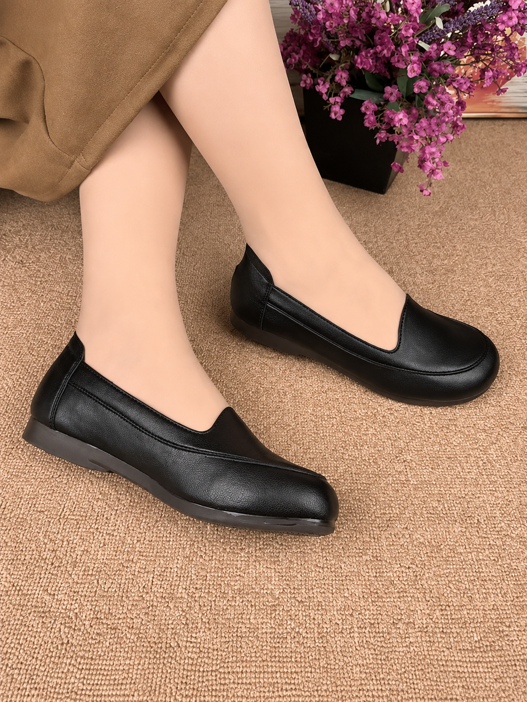 Soft and Comfortable Leather Shoes for Women