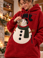 Christmas Pet Pouch Hoodie