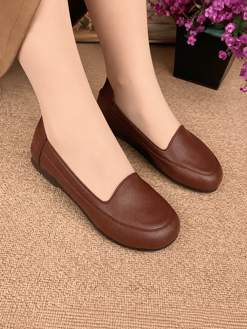 Soft and Comfortable Leather Shoes for Women
