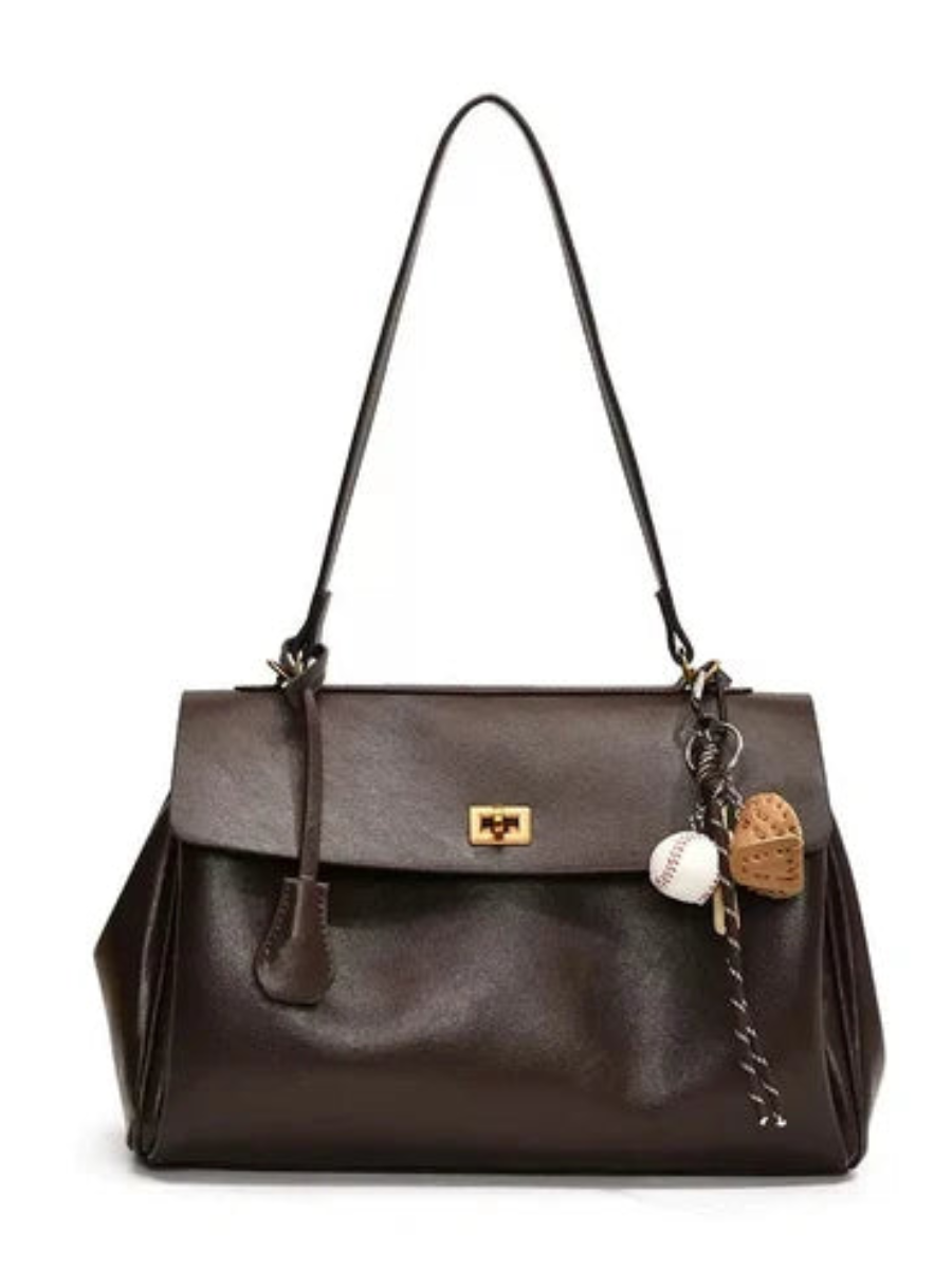 Vintage Classic Leather Handbag