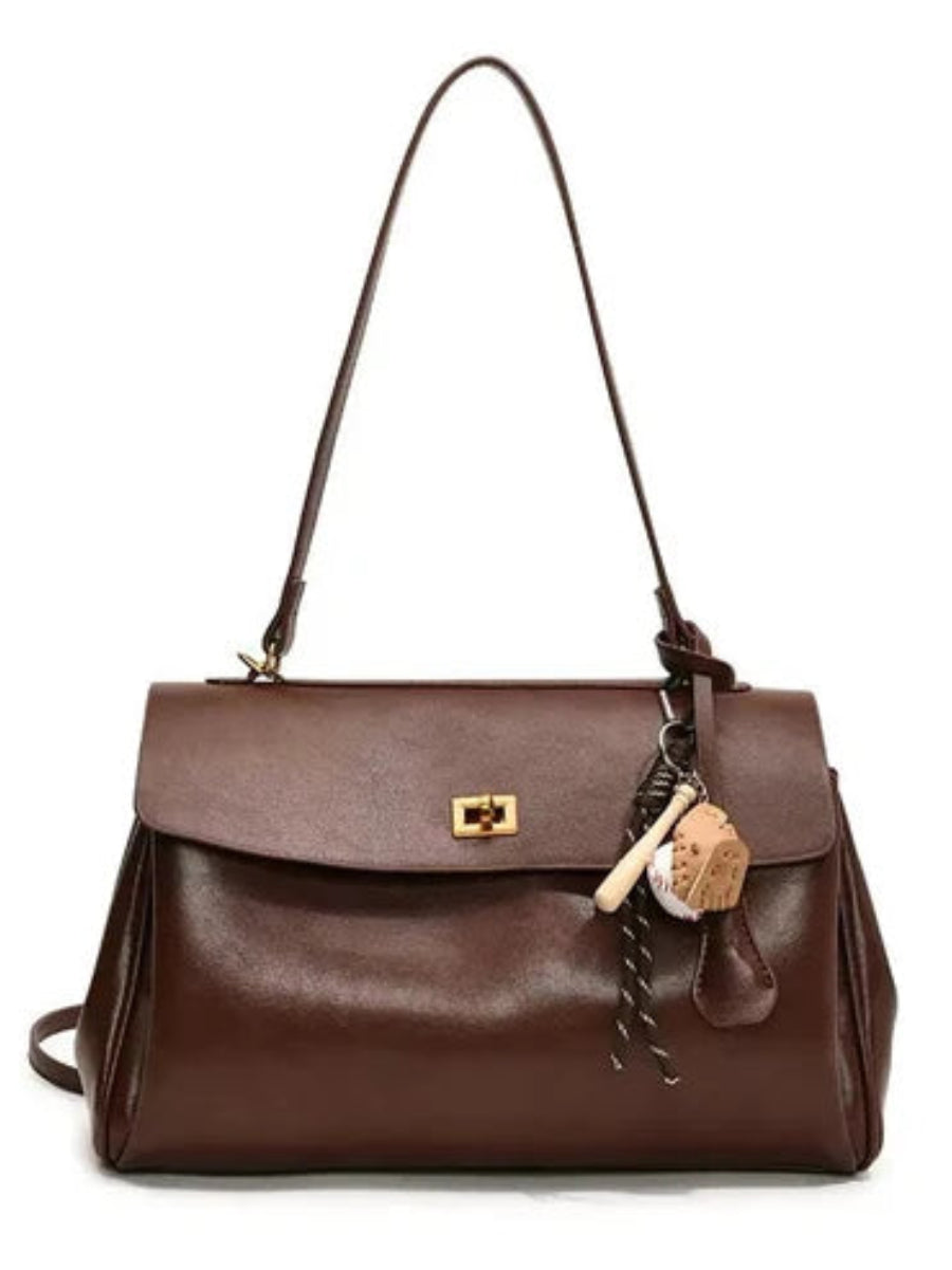 Vintage Classic Leather Handbag