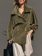 Corduroy Long-sleeve Jacket