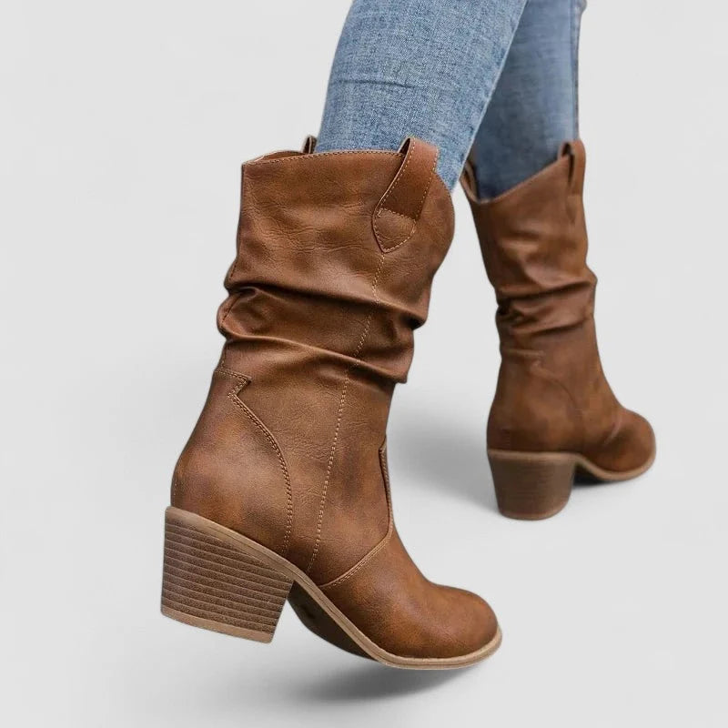 Botas ortopédicas de cuero