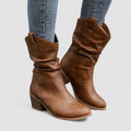 Botas ortopédicas de cuero