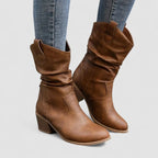 Botas ortopédicas de cuero