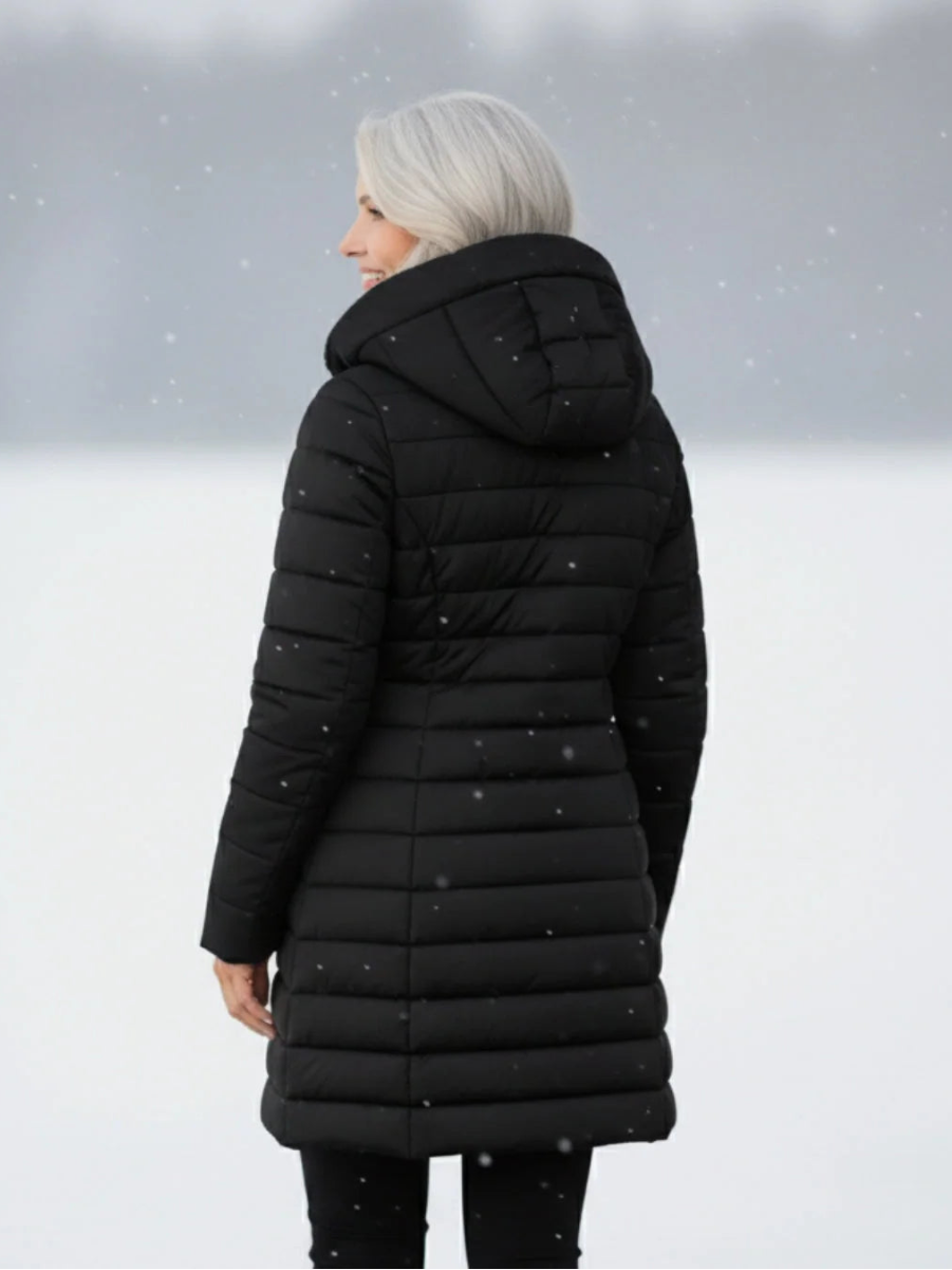 Quilted Hooded Winter Jacket