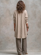 THREE-PIECE WIDE-LEG SUIT SET