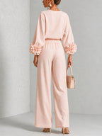 FLORAL CUFF TWO PIECE SET
