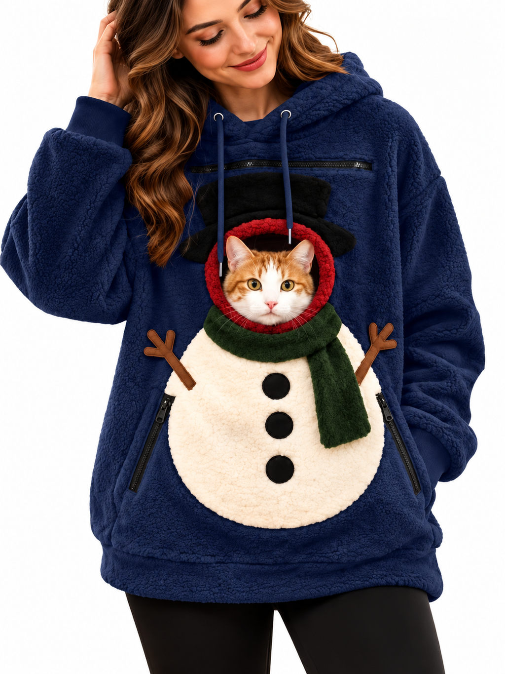 Christmas Pet Pouch Hoodie