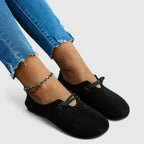 Mocasines ortopédicos casuales con nudo de cuerda