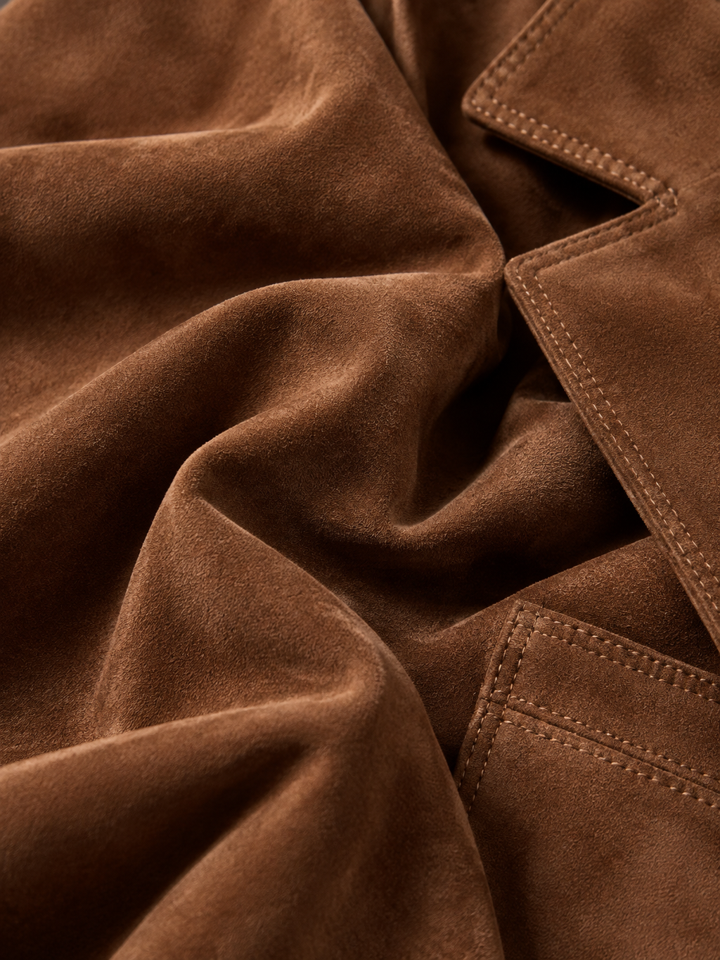 Vintage Suede Blazer Jacket