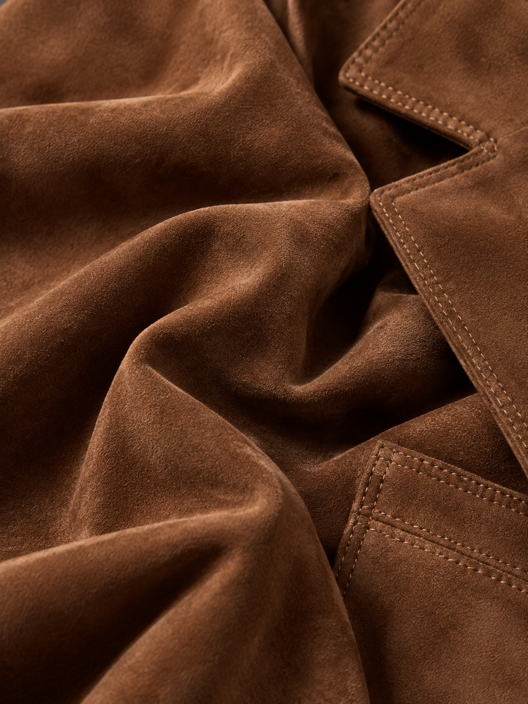 Vintage Suede Blazer Jacket