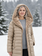 Quilted Hooded Winter Jacket