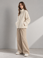 Warm Faux Lambswool Jacket