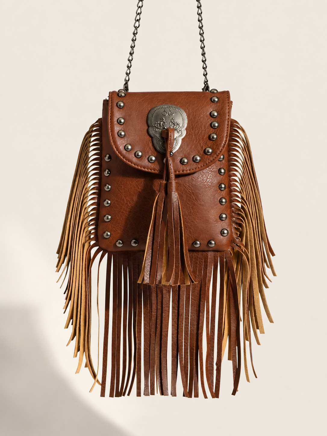 Western Cowboy Style Tassel Bag