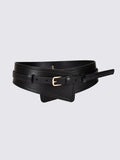 Fashionable Imitation Leather Harness Wide Belt