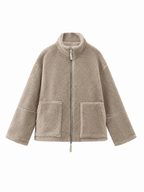 Warm Faux Lambswool Jacket