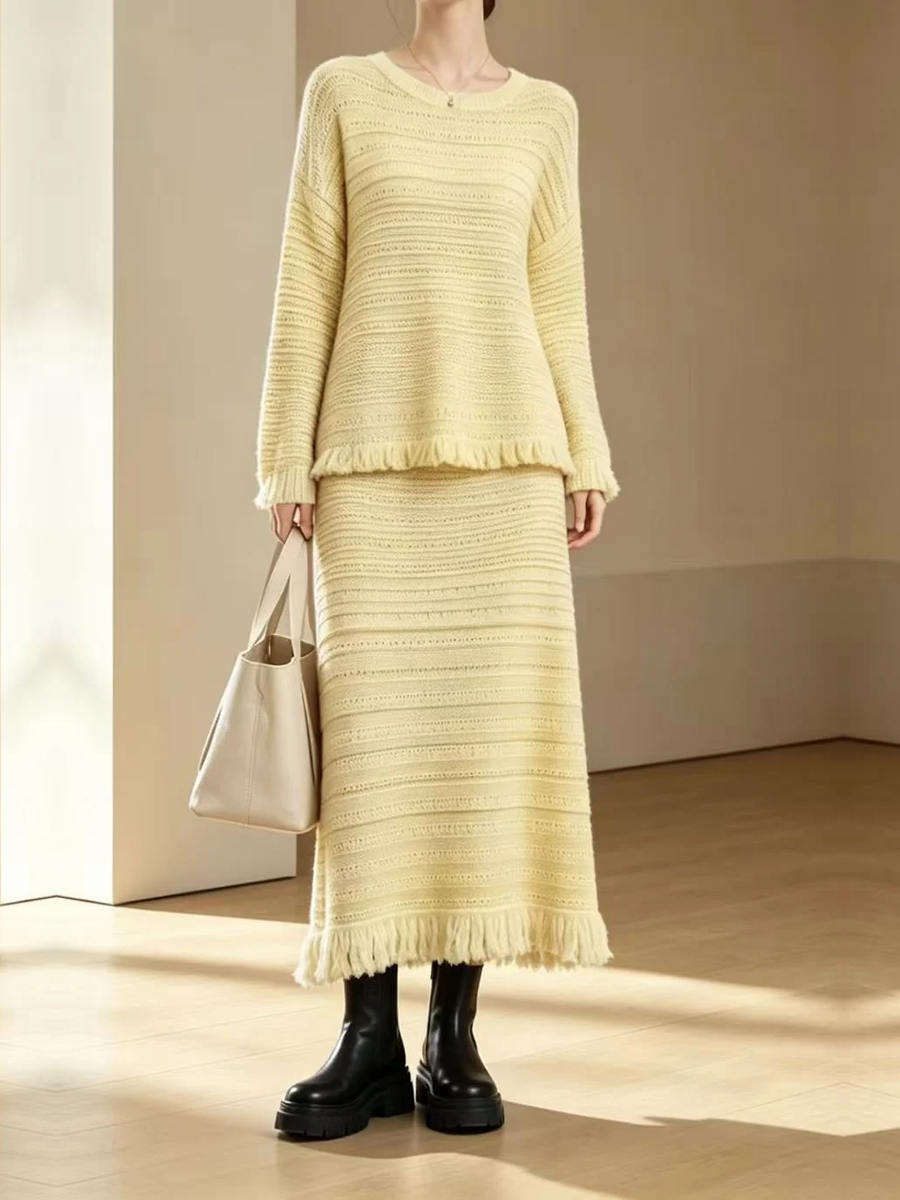 Timeless Charm Knit Set