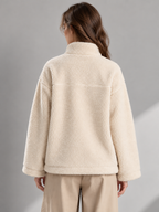 Warm Faux Lambswool Jacket