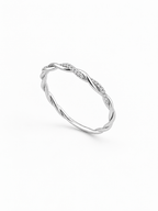Rose Braided Ring