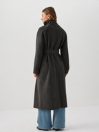 Oversized Belted Long Coat
