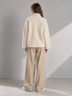 Warm Faux Lambswool Jacket