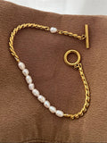 Irregular Pearl Bracelet